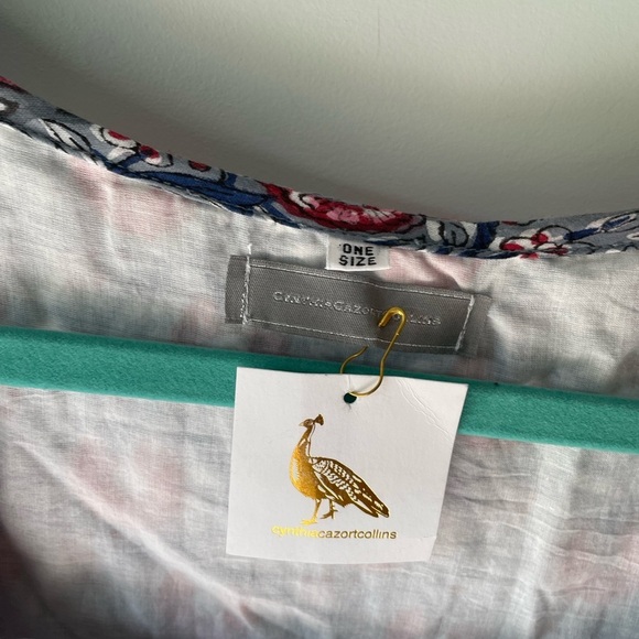 NWT Cynthia Cazort Collins Lotus Cotton Scandi Girl Midi Maxi Dress - Picture 6 of 9